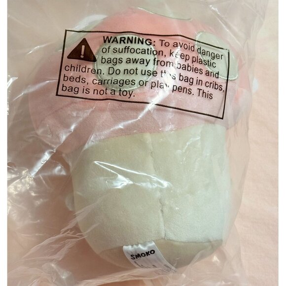 RARE Smoko Michi Mushroom Mini Mochi Plush - Picture 5 of 5